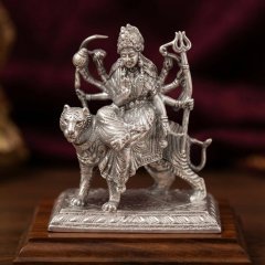 925 Sterling Silver Goddess Durga / Amba Murti